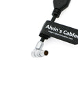Alvin's Cables Rotatable 2-Pin Male to Dual Right-Angle DC Male Power Cable for Z-CAM F6