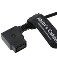 Alvin's Cables D-Tap Male to Dtap Female Coiled Extension Cable for DSLR Rig Anton Bauer Battery