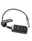 4-Pin to D-tap Female Breakout-Splitter Power-Cable for Tiltamax-T6-Stabilizer 4Pin Male to 4-Port D-tap 14.8V Output Avin's Cables