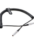 Nucleus-M Power-Cable for Tilta|Arri|RED|Steadicam Rigs|Z CAM E2 Flagship Camera 2 Pin to 7 Pin Coiled-Cable Alvin's Cables