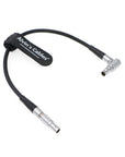 Power-Cable for ARRI|Smallhd|Teradek from Steadicam Zephyr|Archer2 Sled 3 Pin to Right Angle 2 Pin 12V Cable 30cm|12inches Alvin’s Cables