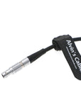 Power-Cable for ARRI|Smallhd|Teradek from Steadicam Zephyr|Archer2 Sled 3 Pin to Right Angle 2 Pin 12V Cable 30cm|12inches Alvin’s Cables