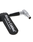 Power-Cable for ARRI|Smallhd|Teradek from Steadicam Zephyr|Archer2 Sled 3 Pin to Right Angle 2 Pin 12V Cable 30cm|12inches Alvin’s Cables