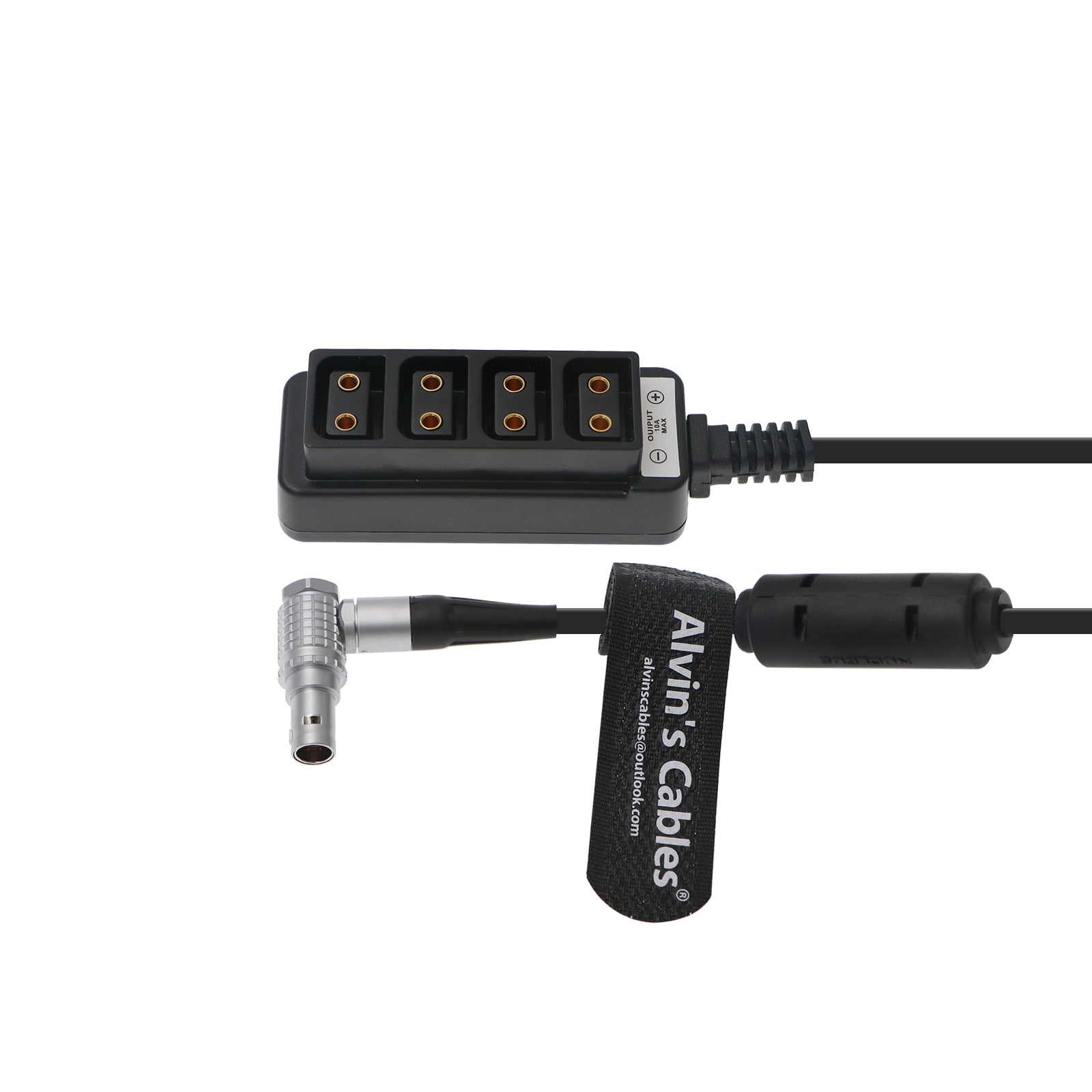 KONDOR BLUE | 12V Metal D-Tap Hub Voltmeter 4 Way Port Power Tap Splitter (1/4-20 Threads) for Film Photography Power | 5X Mounting Hole Options, & 3X Arri Anti-Twist Holes KONDOR BLUE | 12V Metal D-Tap Hub Voltmeter 4 Way Port Power Tap Splitter (1/4-20 Threads) for Film Photography Power | 5X Mounting Hole Options, & 3X Arri Anti-Twist Holes