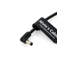 Alvin's Cables DC Power Cord 5.5 x 2.1mm DC Male Right Angle Coiled Power Cable for Atomos Shogun Monitor, Blackmagic Video Assist, Transmitters, Receivers