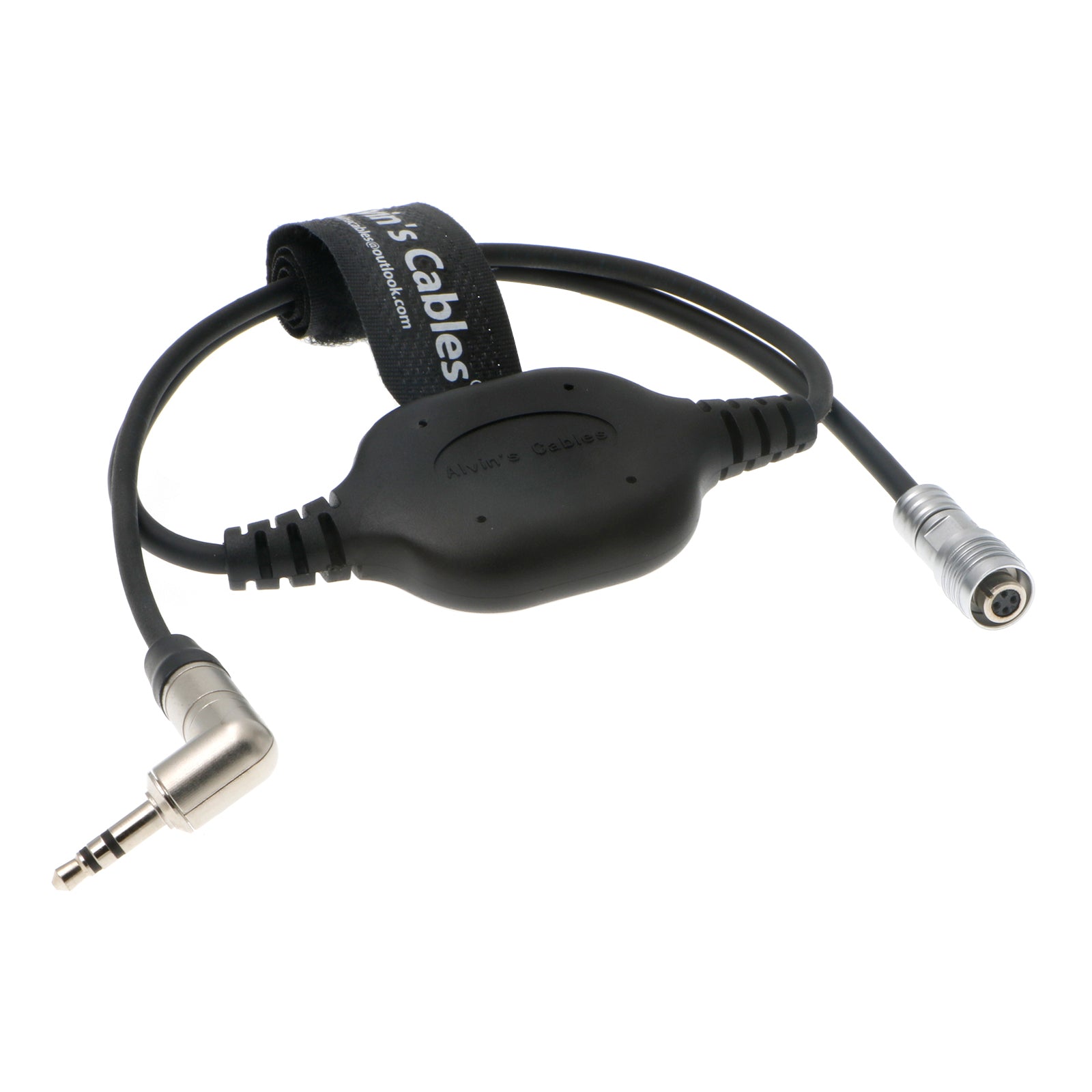 Alvin’s Cables Tentacle Sync 3.5mm TRS to 4 Pin Female Timecode Cable for Z CAM E2 Flagship Series E2-M4| E2-S6|E2-F6|E2-F8 Camera