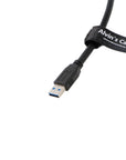 Alvin’s Cables USB 3.0 USB-A to Micro-B Data-Cable for Basler ACE Camera Micro-B Locking-Screws to Type-A Shielded-Cable for Industrial Camera 1M|39.4inches