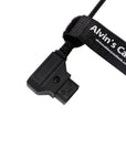Alvin's Cables E6NH Dummy Battery to D-Tap Coiled Cable for Canon LP-E6NH, for Canon R5, R5 C, R6, R7, R, 5D II/III/IV, 6D, 6D II, 7D, 7D II, 60D, 60Da, 70D, 80D, 90D, XC10, XC15, 5DS, 5DS R Cameras