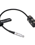 1 to 3 Mini Power Splitter Box Cable RS 3-Pin Male to 3 Ports 3-Pin RS Female Box for ARRI Camera Alvin's Cables |30CM