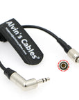 Alvin’s Cables Timecode Cable for Wisycom MTP60 from Tentacle Sync 3.5mm TRS to FVB 00 3 Pin Timecode Cable for Audio Ltd. A10-TX Transmitter| Zaxcom ZFR400 7.9In(20cm)