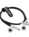 Alvin’s Cables Teradek RT Motor Cable for Teradek MDR.X Receiver | MOTR.X Motor| MK3.1 Motor Straight to Right Angle 4 Pin Male Power Control Cable 60cm|24inches