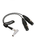 Alvin's Cables Breakout Audio Input Output Cable for Atomos Shogun Monitor Recorder 10 Pin Male to 4 XLR 3 Pin