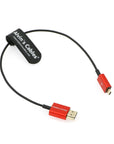 Alvin’s Cables 8K 2.1 Micro-HDMI to Full HDMI Cable for Atomos-Ninja-V 4K-60P Record 48Gbps HDMI for Canon-R5C,R5,R6