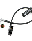 Alvin’s Cables Power Cable for Tilta Nucleus-M Motor Rotatable Right Angle 7 Pin Male to D-tap Power Cable 35CM| 13.8inches