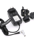 Alvin's Cables Universal AC with UK EU AU US Plugs Adapter Converter Power Cable for Z CAM E2 Flagship Teradek Cube Hollyland Cosmo 600