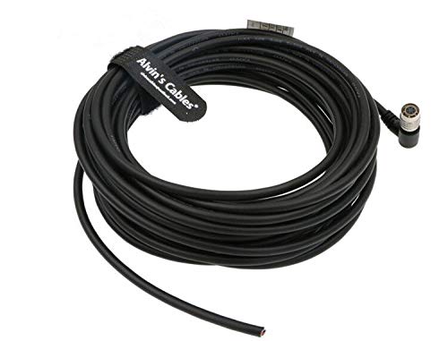 Alvin’s Cable Hirose 6 Pin Female HR10A-7P-6S to Flying Lead Power I/O Cable for Basler GIGE AVT for Sony CCD Camera