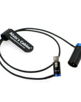 Alvin’s Cables Low Profile TA3F to XLR 3 Pin Male Audio Cable for Lectrosonics Receivers to Sound Devices 60cm|24inches Blue