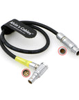 Cable for ARRI UDM to UMC| LCUBE CUB-1 7 Pin to Right Angle 4 Pin Compatible with K2.65144.0 Alvin’s Cables