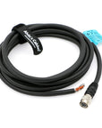 Alvin's Cables Hirose 12 Pin Female HR10A-10P-12S to Open End Shielded I/O Shielded Cable for Sony CCD| Basler Gige| AVT GIGE Industrial Camera 3M| 9.84ft