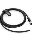 Ethernet Cable M12 A-Code 4 Pin Female Aviation Connector Electrical Cable for Industrial Network Sensor Alvin's Cables 2M| 6.5Ft