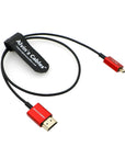 Alvin’s Cables 8K 2.1 Micro-HDMI to Full HDMI Cable for Atomos-Ninja-V 4K-60P Record 48Gbps HDMI for Canon-R5C,R5,R6