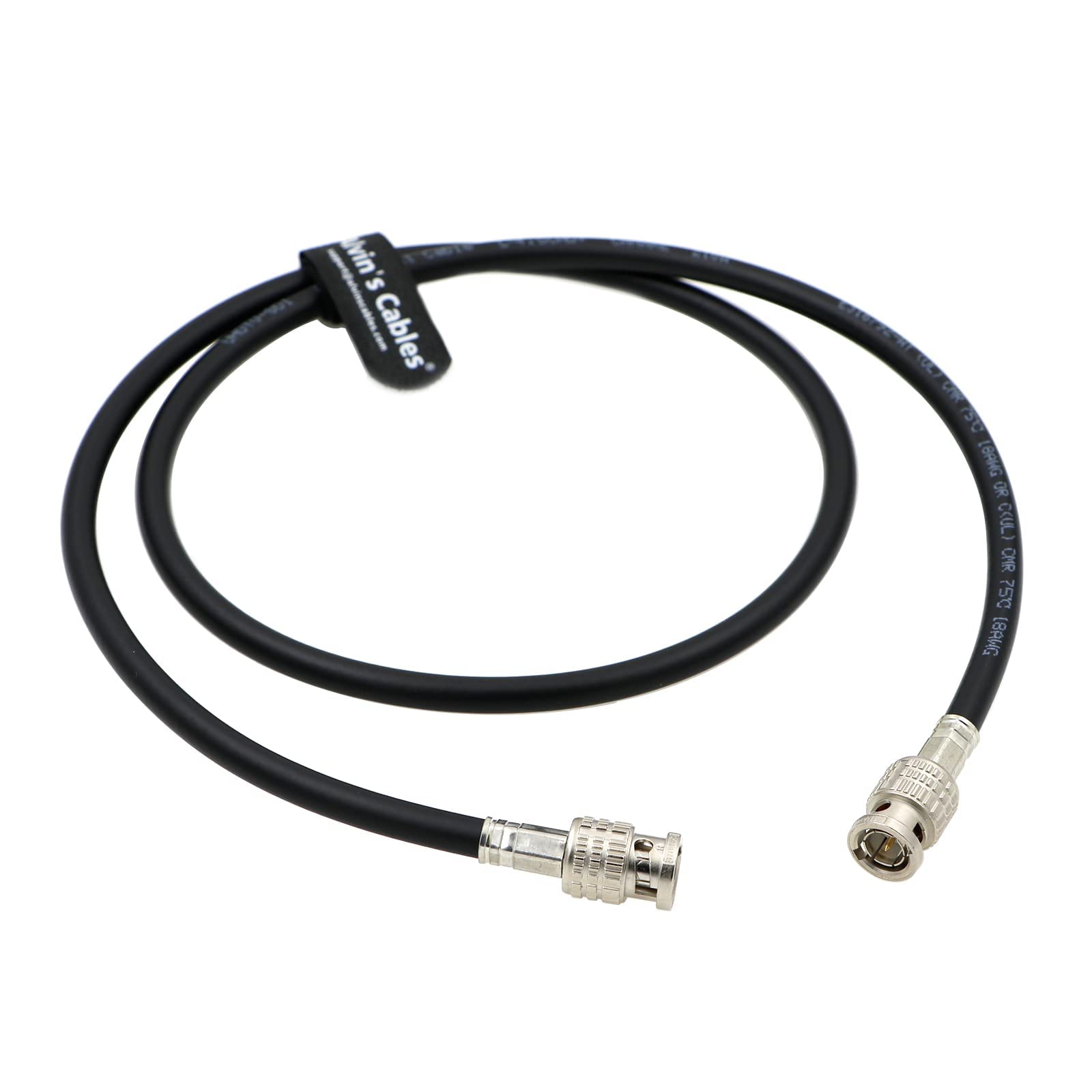 Alvin's Cables 12G HD SDI Video Coaxial Cable BNC Male to Male for 4K Video Camera