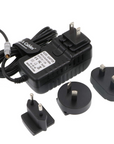 Alvin's Cables Universal AC with UK EU AU US Plugs Adapter Converter Power Cable for Z CAM E2 Flagship Teradek Cube Hollyland Cosmo 600