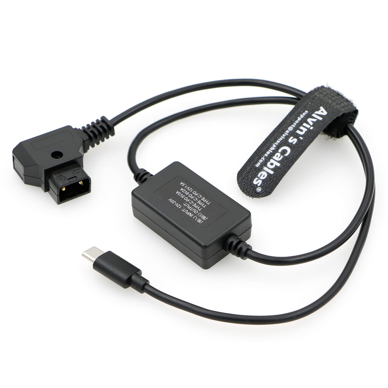 Alvin's Cables USB-C Typ-C PD zu D-Tap Stromkabel 5V 3A, 9V 2A