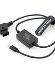 Alvin’s Cables USB-C Type-C PD to D-tap Power Cable 5V 3A| 9V 2A| 12V 1.5A Fast Charge Cable for Camera 60CM| 23.6Inches