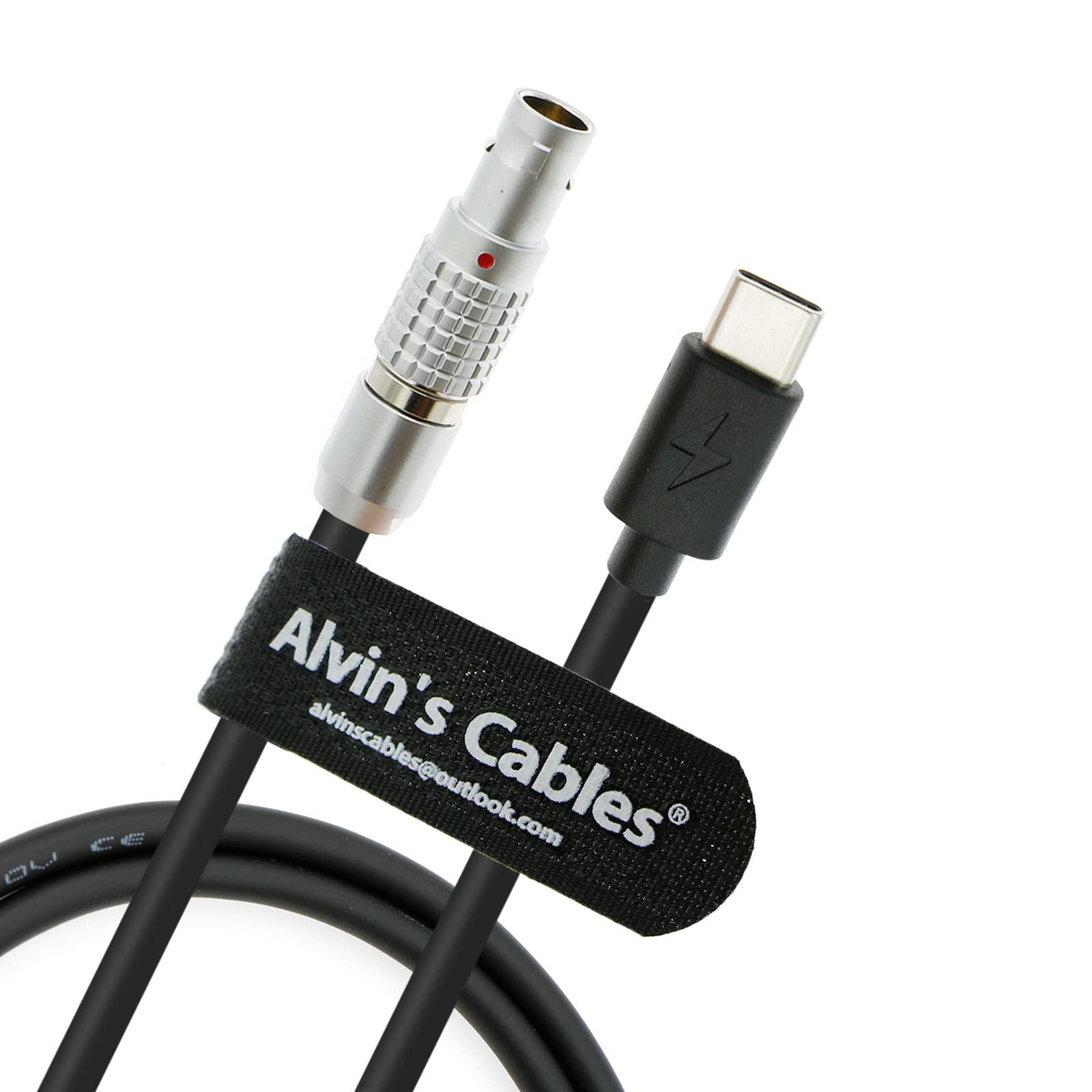 Alvin’s Cables PD USB-C Type-C to 2 Pin Power Cable for Tilta| Teradek| SmallHD| Z-CAM Fast Charging Cable 60cm|24inches