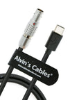Alvin’s Cables PD USB-C Type-C to 2 Pin Power Cable for Tilta| Teradek| SmallHD| Z-CAM Fast Charging Cable 60cm|24inches