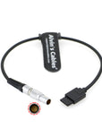 Alvin’s Cables Nucleus-M Motor Power-Cable for DJI Ronin-S 4 Pin Female to 7 Pin Male Power Cable for Tilta 30cm|12inches