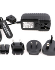Alvin's Cables Universal AC with UK EU AU US Plugs Adapter Converter Power Cable for Z CAM E2 Flagship Teradek Cube Hollyland Cosmo 600