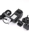 Alvin's Cables Universal AC with UK EU AU US Plugs Adapter Converter Power Cable for Z CAM E2 Flagship Teradek Cube Hollyland Cosmo 600