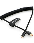 Alvin’s Cables 8K 2.1 Micro-HDMI to Full HDMI Cable for Atomos-Ninja-V 4K-60P Record 48Gbps HDMI for Canon-R5C,R5,R6