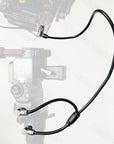 Alvin's Cables Power Cable for DJI RS2 RSC RS3 Pro| RED-Komodo Rotatable 2 Pin Male to Adjustable 2 Pin Male & 2 Pin Female Y Cable for Tilta Float Gimbal Support System