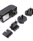 Alvin's Cables Universal AC with UK EU AU US Plugs Adapter Converter Power Cable for Z CAM E2 Flagship Teradek Cube Hollyland Cosmo 600