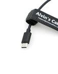 Alvin’s Cables USB-C Type-C PD to D-tap Power Cable 5V 3A| 9V 2A| 12V 1.5A Fast Charge Cable for Camera 60CM| 23.6Inches