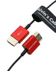 Alvin’s Cables 8K 2.1 Full HDMI Cable for Atomos Ninja-V 4K-60P Record from Z-CAM for Canon-C70, for Sony A7S3,A9,A74