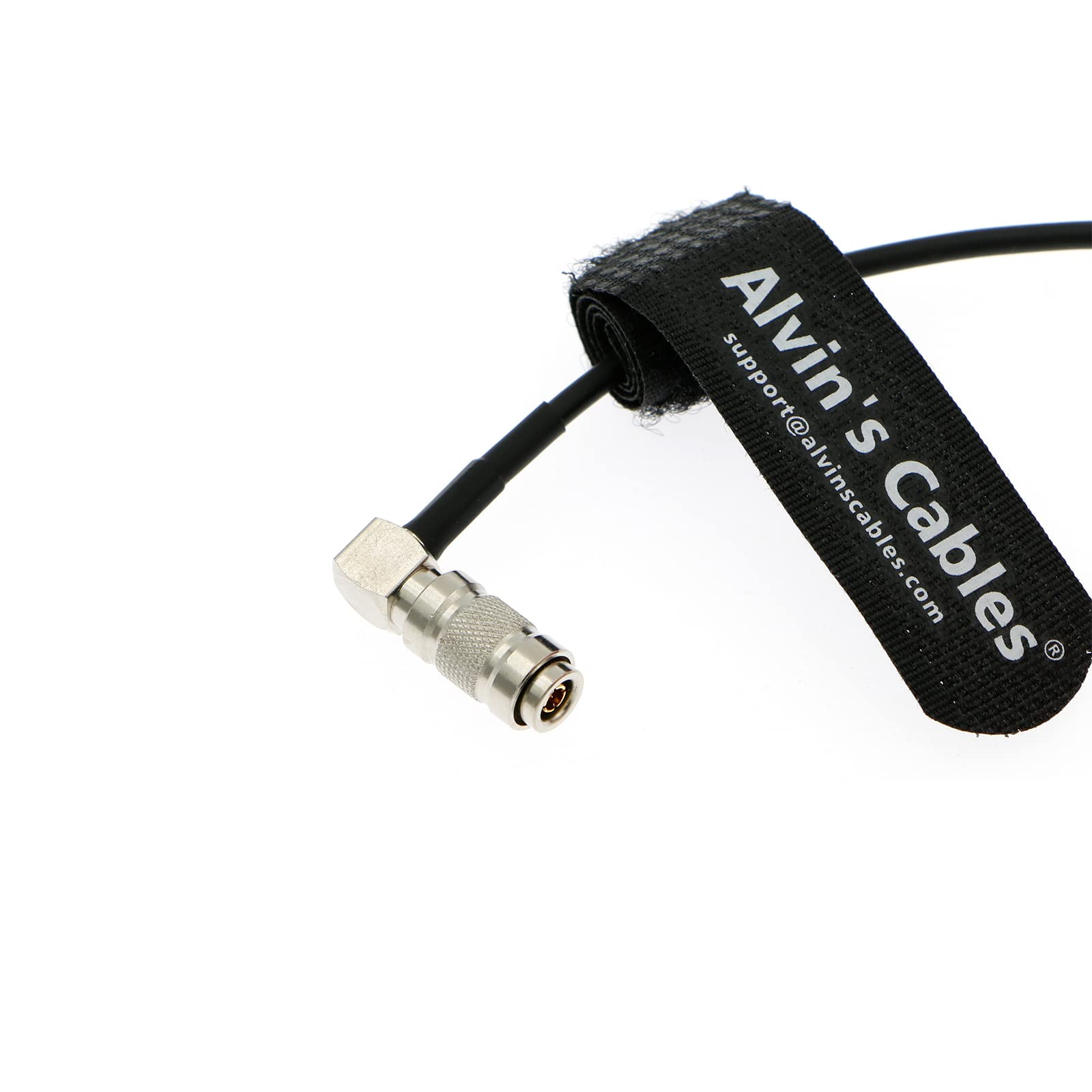 Alvin’s Cables RED Komodo Timecode Cable Right Angle DIN to Right Angle EXT 9 Pin Male Timecode in Cable from Atomos UltraSync ONE Timecode Sync 30cm|12inches