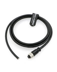 Ethernet Cable M12 A-Code 4 Pin Female Aviation Connector Electrical Cable for Industrial Network Sensor Alvin's Cables 2M| 6.5Ft