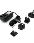 Alvin's Cables Universal AC with UK EU AU US Plugs Adapter Converter Power Cable for Z CAM E2 Flagship Teradek Cube Hollyland Cosmo 600