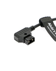 Alvin’s Cables Fischer 6 Pin Female to D-tap Power Cable for Vision Research Phantom Miro L320S M320S| VEO4K 990| VEO4K 590 24cm|9.5inches