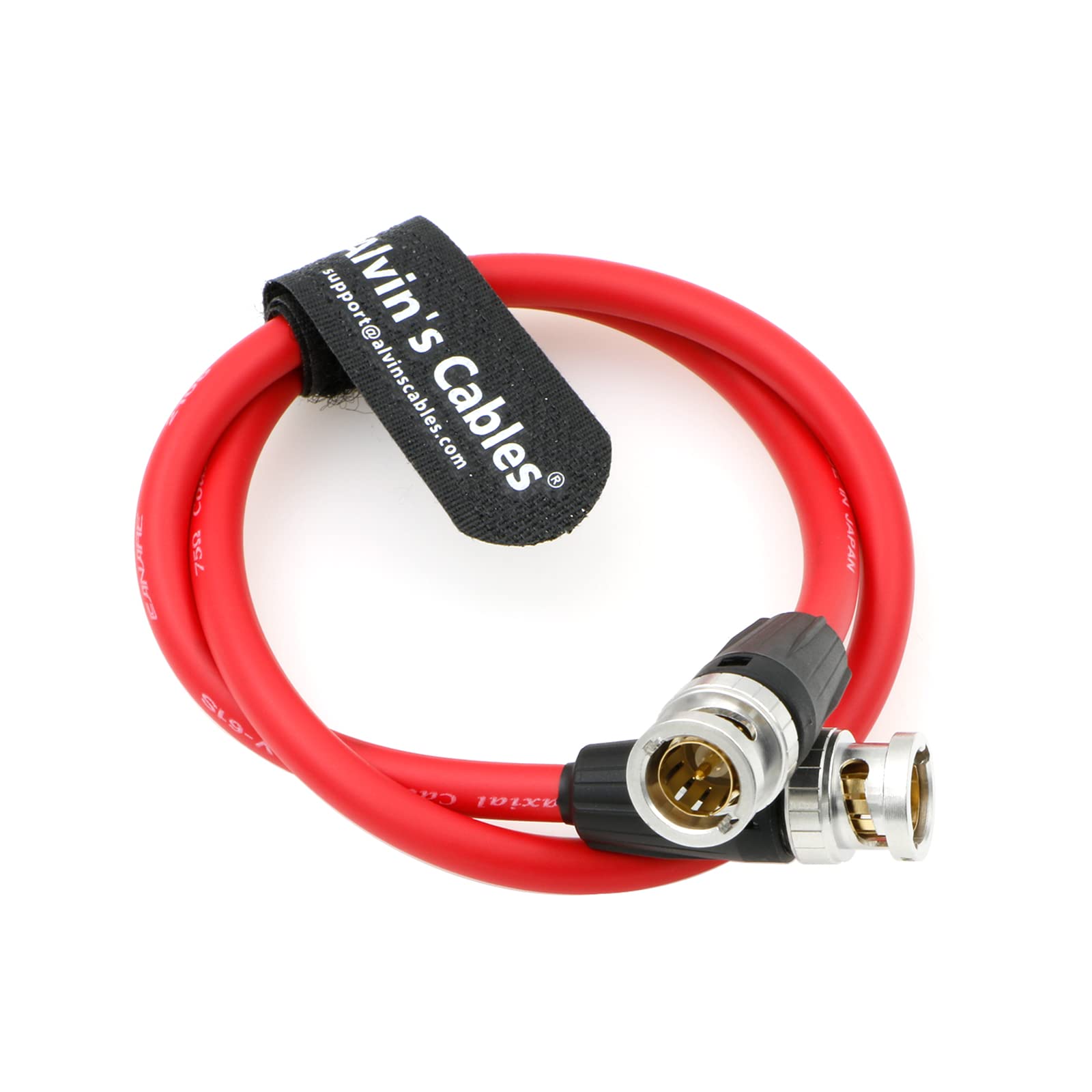 Alvin's Cables 12G HD SDI Video Coaxial Cable BNC Male to Male for 4K Video Camera