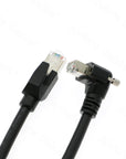 Alvin's Cables GigE Cat6 S STP Screw Lock Horizontal RJ45 DrC Cable for Basler Cameras 3M 5M 10M
