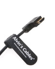 Alvin's Cables Z Cam E2 L Shape HDMI Cable Left Angle to Right Angle High Speed HDMI Cord for Atomos Shinobi Ninja V Monitor| Portkeys BM5 Monitor 50cm|19.7inches