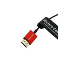 Alvin’s Cables 8K 2.1 Micro-HDMI to Full HDMI Cable for Atomos-Ninja-V 4K-60P Record 48Gbps HDMI for Canon-R5C,R5,R6