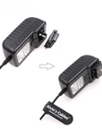 Alvin's Cables Universal AC with UK EU AU US Plugs Adapter Converter Power Cable for Z CAM E2 Flagship Teradek Cube Hollyland Cosmo 600