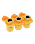 Alvin's Cables 3 Pcs RJ45 Waterproof Coupler Socket Connector IP65 Ethernet Panel Mount RJ45 Connector