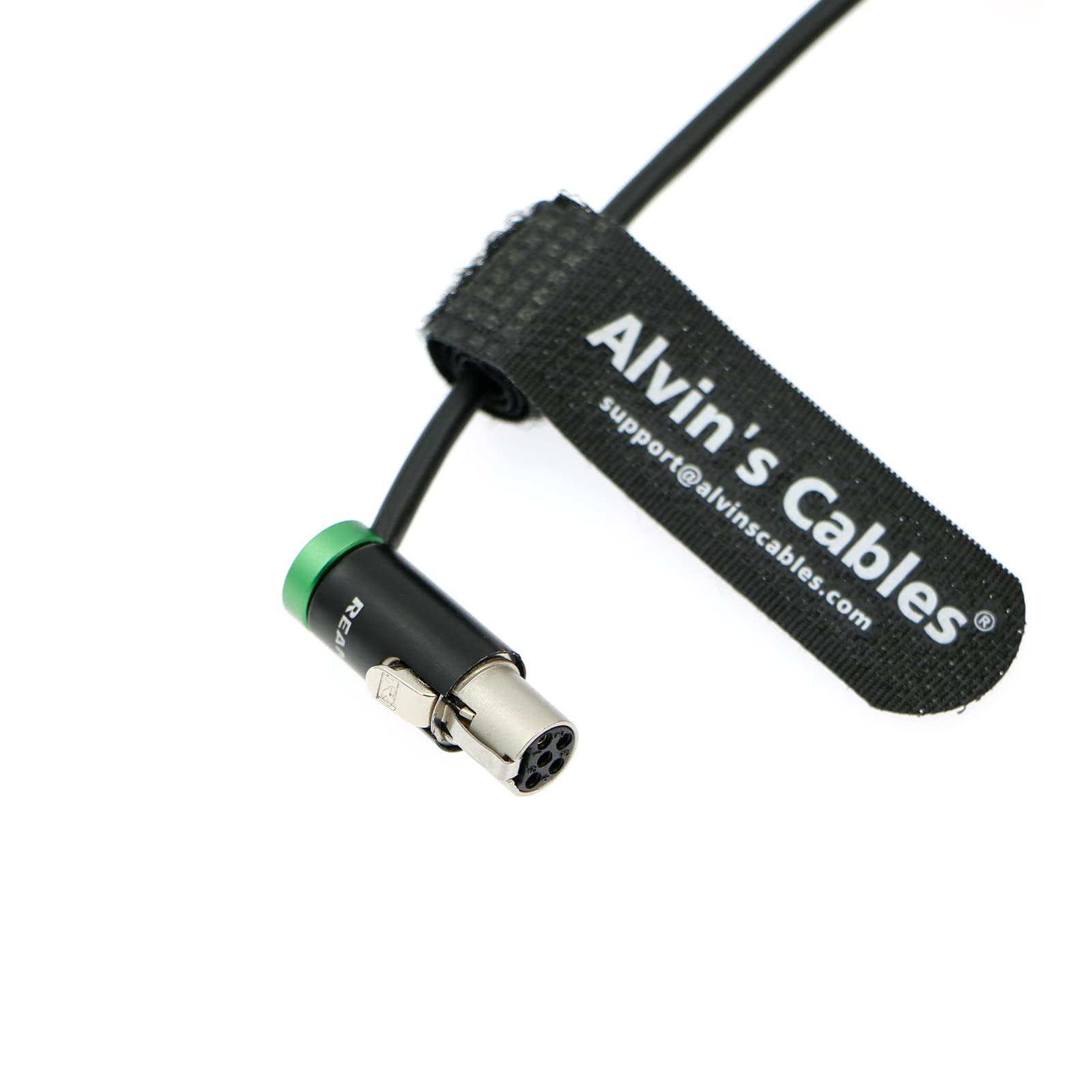 Alvin’s Cables Low-Profile TA5F to Dual LP XLR 3 Pin Male Audio-Cable for Wisycom-MCR54| Lectrosonics-DCHR-Receiver LP Mini XLR 5 Pin Female to Two XLR Output Splitter Cable for Sound Devices